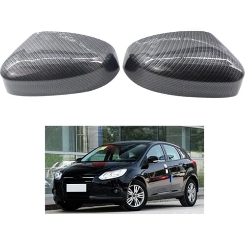 Car Rearview Mirror Cover Trim Front Left Right Side BM5117K748AA BM5117K747AA For Ford Focus MK2 MK3