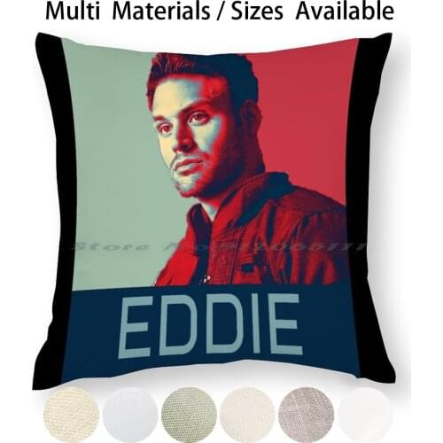 Eddie Pillow Case Throw Pillow Cover Cotton Linen Flax Tv Series Hope Oliver Stark Evan Buckle Ryan Guzman 9 1 1 Lone Star