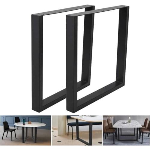 Hot 2Pcs Set Furniture Feet Legs 90*72cm Suitable For Furniture Industry Style Table Leg Bracket Table Sofa Furniture Table HWC