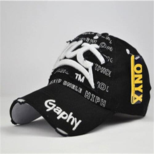 Wholesale snapback hats baseball cap hats hip hop fitted cheap hats for men women gorras curved brim hats Damage cap