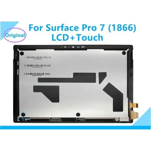 Original Lcd For Microsoft Surface Pro 7 1866 LCD Display Touch Screen Digitizer Assembly For Microsoft Surface Pro 7 Pro7 Lcd