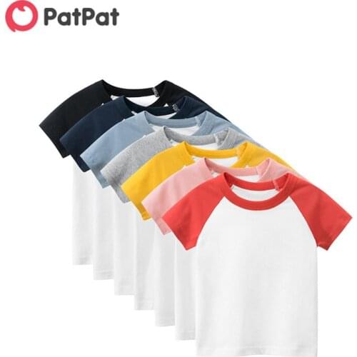 PatPat Baby / Toddler Casual Colorblock Tee