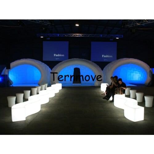 Half Inflatable Dome Tent Structure Inflatable Luna for wedding,party use Outdoor sphere globe air igloo luna pob structure