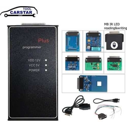 Professional IPROG+ PLUS V777 Full Adapters key Programmer Tool Support IMMO Mileage Replace Carprog/Digiprog