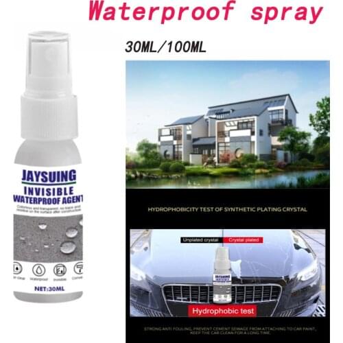 Permeable invisible waterproofing agent toilet tile waterproofing paint exterior wall roof leakage remediation agent