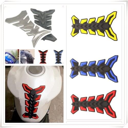 Motorcycle Pad Oil Gas Fuel Tank Protector Cover Sticker Decal for SUZUKI ABS GSX1400 GSX650F Kawasaki GTR1400 CONCOURS