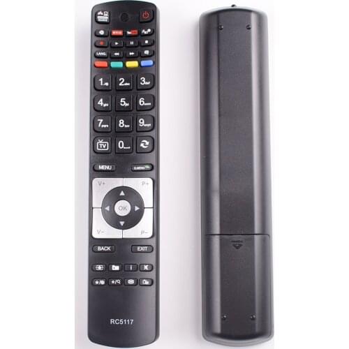 RC5117 Remote Control for Hitachi TV Telefunken Bush Sharp Finlux JVC, RC5118 for 28HYT45U 32HYT46U 42HYT42U 48HBT62U 50HYT62U