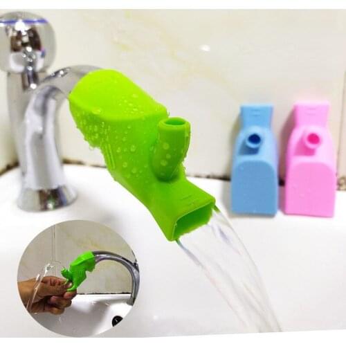 Silica Gel Faucet Extender Water Nozzle Sink Splash Preventer Connector Faucet Extender Water Tap Household Environmental Faucet