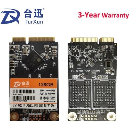 TurXun mSATA SSD 64GB 128gb 256gb 512GB Mini SATA III 1TB HDD For PC Internal Solid State hard Drive for hp laptop Lenovo Y560