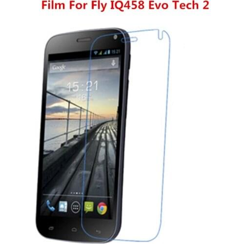 1/2/5/10 Pcs Ultra Thin Clear HD LCD Screen Protector Film With Cleaning Cloth Film For Fly IQ458 Evo Tech 2