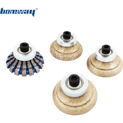 Boreway Supply O30*1/2”G CNC Diamond Grinding Router Bits For Granite Marble Stone Kitchen Countertop Processing Free Shipping
