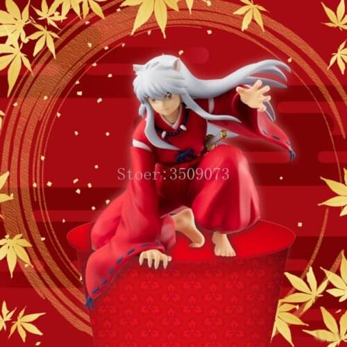 Inuyasha Anime Figure Toys Inuyasha PVC Action Figure Toys Collection Model Doll Gift