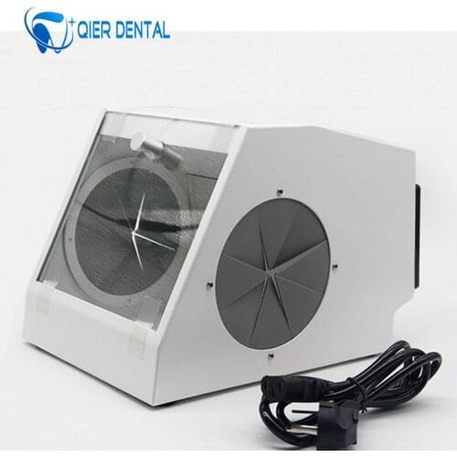 Ental Grinding Polishing Box Lapping Protector Sandblasting Dust-proof Case Dental Sandblaster Dust Collector