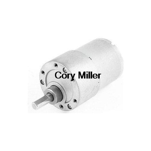 DC 24V 319RPM Electric Speed Reducer Gear Box Mini Motor Replacement