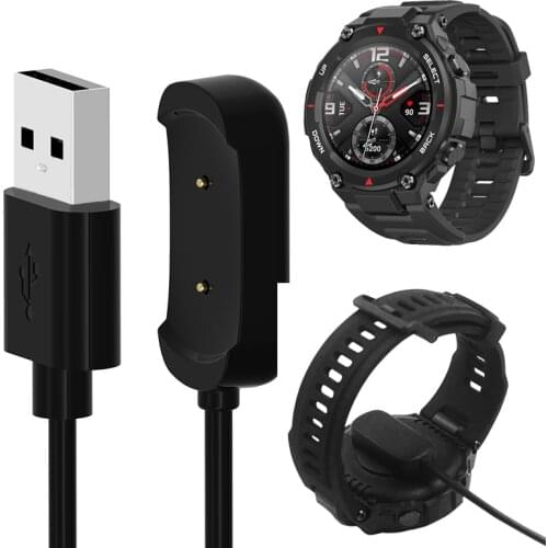 Dock Charger Adapter USB Charging Cable Base Cord Wire for Xiaomi AMAZFIT T-ReX A1918 Sport Watch GTR 42mm 47mm GTS Smartwatch