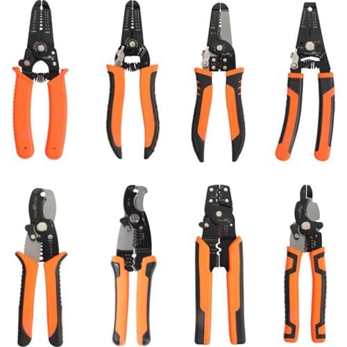Vanjoin Wire Stripping Pliers Multi Tool Wire Crimper Crimping Tool Cable Cutter Alicate Multifuncional Electricista Hand Tools