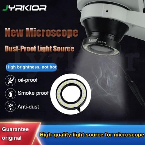 MY-035 Adjustable 26 LED Ring Light illuminator Lamp For Industry Stereo Microscope USB Power