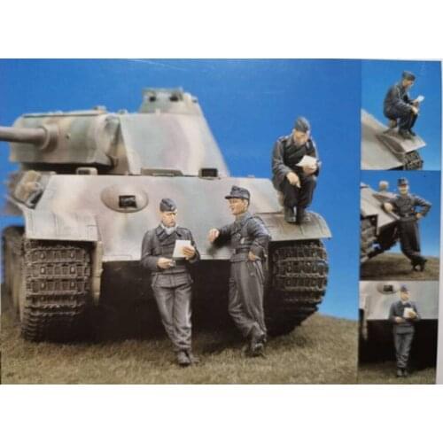 1/35 Resin Figure Model Kit Unassambled Unpainted 846 (NO TANK)