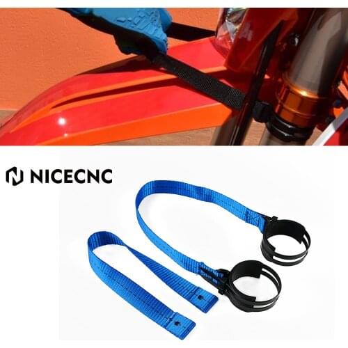 NICECNC Universal Front Rear Holding Strap For Sherco SE SEF SER SEFR SC SCF 125 250 300 450 500 Factory 2012-2019 Motorcycle