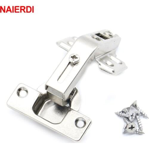 NAIERDI 135 Degree Corner Fold Cabinet Door Hinges 135 Angle Hinge Furniture Hardware For Home Kitchen Bathroom Cupboard
