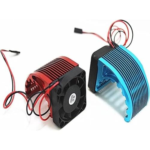 RC Alum. Alloy Motor Heatsink CNC 4010 40*40mm Fan For Brushless Motor 42mm Hobbywing Leopard Castle 4274 1515 812 T8 4268 4272