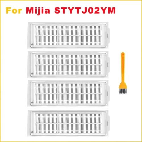 Washable Hepa Filter Repalcement For Xiaomi Mijia STYTJ02YM / Conga 3490 Viomi V2 PRO V3 SE Robotic Vacuum Cleaner Spare Parts