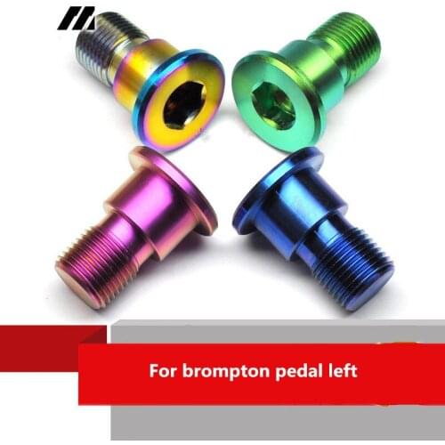 Folding bicycle pedal titanium screw for brompton pedal upgrade conversion bolt titanium parts