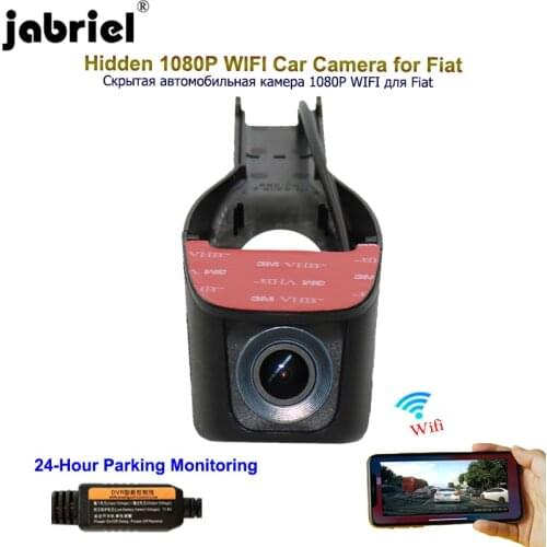 Jabriel 1080P WIFI Hidden car camera dash camera car dvr for fiat 500 grande punto ducato panda bravo freemont tipo stilo doblo