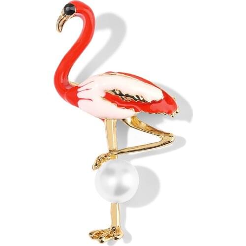 WYBU Flamingo Brooches For Clothes