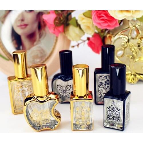 100pcs 10ml 15ml Glass Perfume Bottle Empty Pump Spray Perfume Atomizer Refillable Cosmetic Bottle