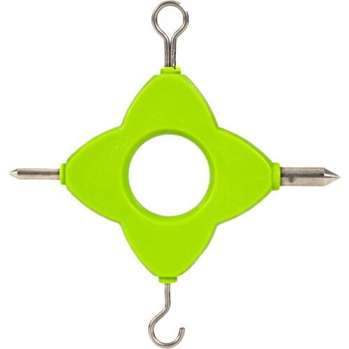 304 Stainless Steel Fishing Fly Tying Tools Fast Nail Knot Tyer Tool Green