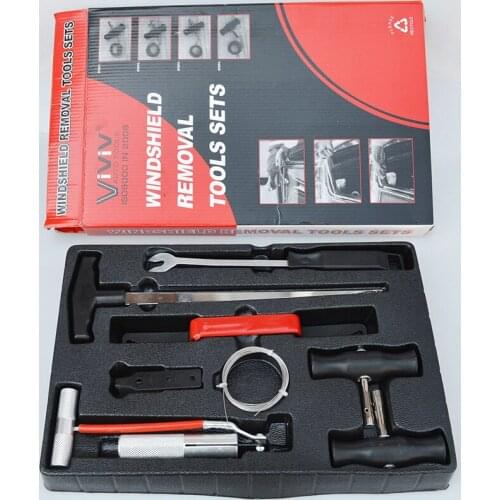 7Pcs Car Windshield Removal Cut Tool Professional Auto Car Windshield Remover Cut Tool Set Window Glass Removal Car Repair Tools