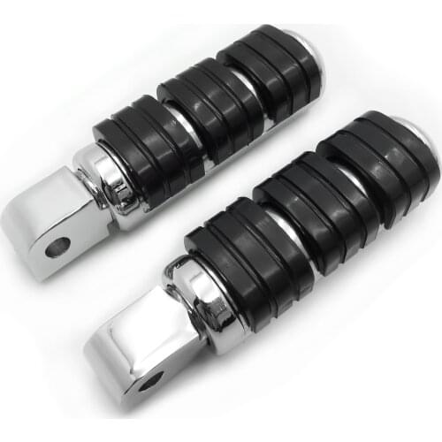 Motorcycle Accessories Rear Footpeg For Honda VTX Valkyrie Shadow 1100 Suzuki Volusia 1999-2015 Yamaha YZF-R6/R6S/600R Chrome