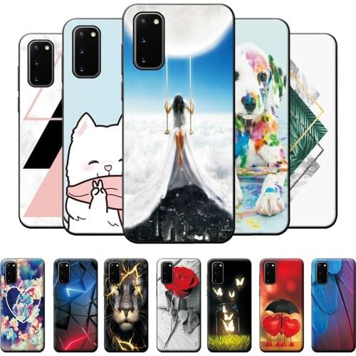Case For Samsung Galaxy S20 Case Cover For Samsung S20 S20 S 20 Shockproof Silicone Case For Samsung S20 Lovely Cute Bumper 6.2