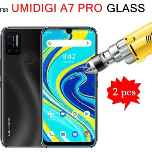 For UMIDIGI A7 Pro Tempered Glass Protective Film Explosion-Proof LCD 9H 2.5D Screen Cover On Umi A7 Pro Glass
