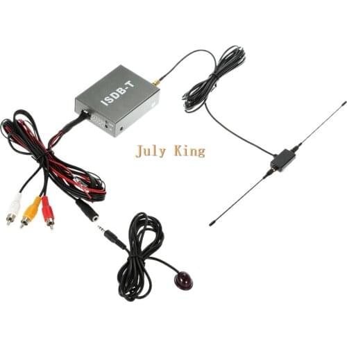 ISDB-T Car Digital TV Receiver And Turner, Set Top TV Box, Iron Shell, Single Antenna, for South America and Japan etc