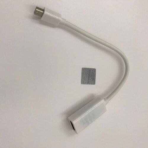 Mini DP to HDTV Female Cable Male to Female Mini DisplayPort to HDMI-Compatible Cable For HDTV Computer Projector Monitor 15cm