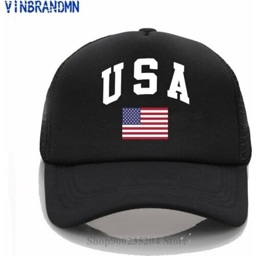 New Fashion USA America Flag Baseball caps High Quality sun hat For net hats Pride Brand Clothing Casual popularity Hip Hop hats