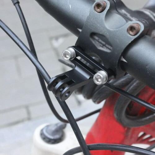 Bicycle Light Bracket Aluminum Alloy Sports Camera Bracket Stem Front Cover Mounting Base Bicycle Electronics