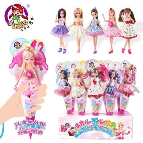 1pcs kawaii Lelia doll fashion Dolls for girls toys Joints can be bent cute Gift Box Toy for girls Children kids birthday Gifts