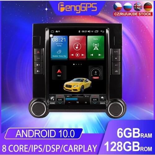 128GB Android10 PX6 DSP For Volkswagen Touareg 2003 - 2010 Car DVD GPS Navigation Auto Radio Stereo Video Multifunction HeadUnit