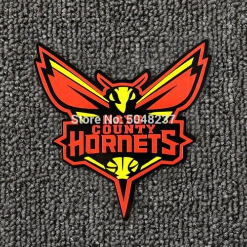 FASP PVC fluorescent sticker red yellow hornets Decal for motorcycle car Suitcase Refrigerator etc