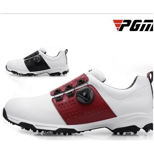 New golf shoes mens waterproof breathable golf shoes rotating knob buckle anti-skid sports shoes outdoor Golf2019