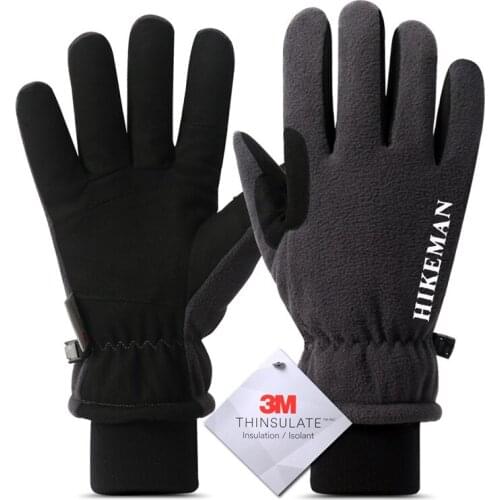 NDUCJSI Touched Screen Gloves Sports fleece Mittens Men Women Winter Gloves new Waterproof Guantes Warm Riding Skiing Glove