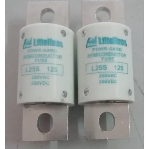 Fuses: L25S125 125A 250V / L25S150 150A 250V / L25S175 175A 250V aR