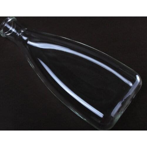 2pcs/lot 250mL Eggplant shaped Culture Flask Culture Bottle Laboratory Glassware