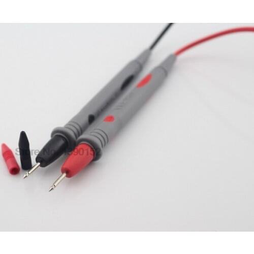 By dhl or ems 200pcs Needle Tip Probe Test Leads Pin Universal Digital Multimeter Multi Meter Tester Lead Probe Wire Pen Cable