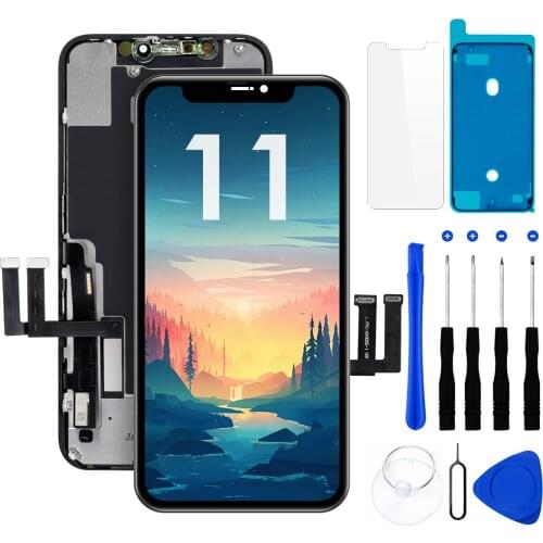 AAA+++ LCD Display For Iphone 11 Touch Screen Digitizer Assembly For Iphone11 LCD Screen No Dead Pixel