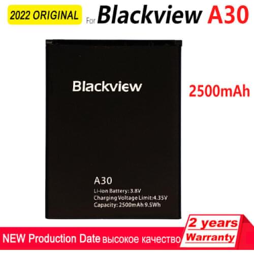 100% Original 2500mAh A30 Phone Battery For Blackview A30 A30 Pro High quality Batteries With Tracking Number