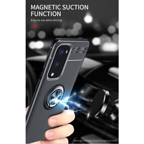 Case Finger Ring Holder Soft TPU Case For Oneplus 9R 9 Pro 8 8T 7T 7 Pro Oneplus 6 6T Nord N200 N10 N100 Back Bumper Case Fundas